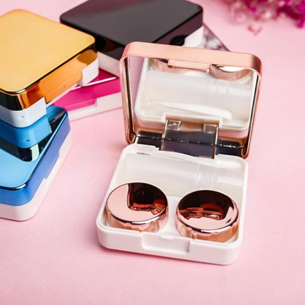 Aynalı Lens Kutusu-Kare