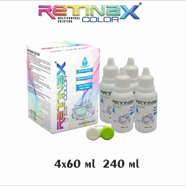 Retinax Color 4x60: 240 ml çok amaçlı Solüsyon